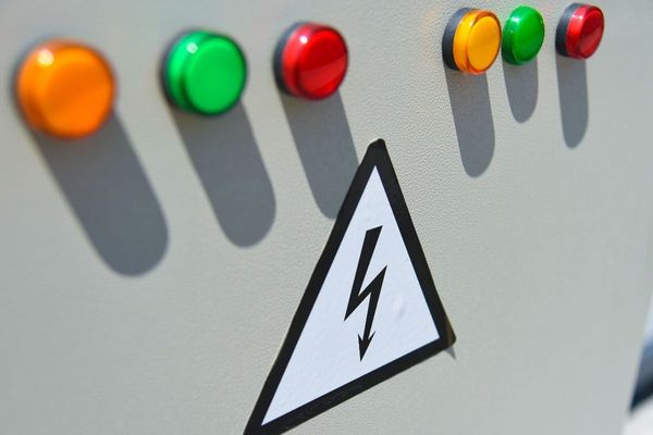 Electrical sign.