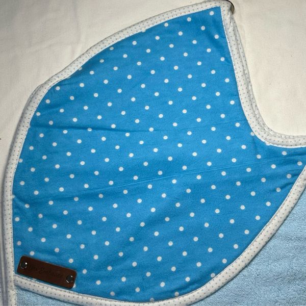 Dri Embrace blue baby towel