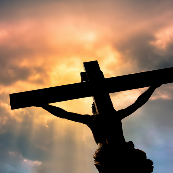 Image of a cross with Jesus