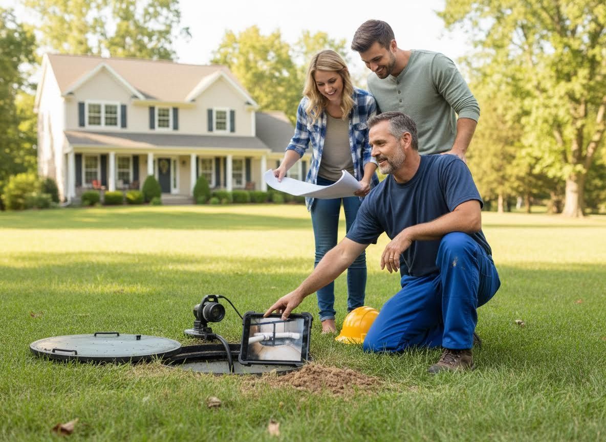 Septic System Inspection and Homeowner Consultation