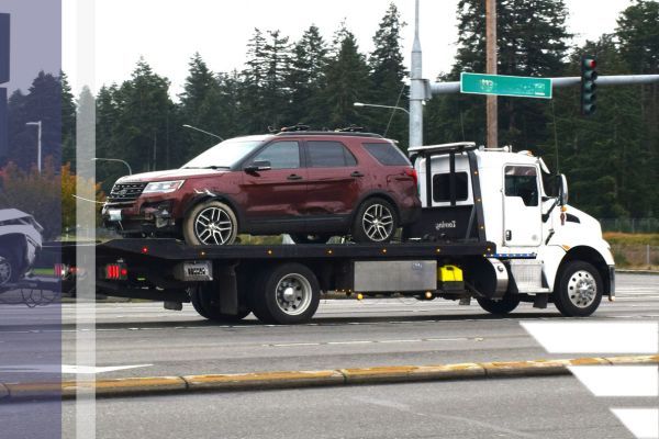 truck towing suv truck towing suv