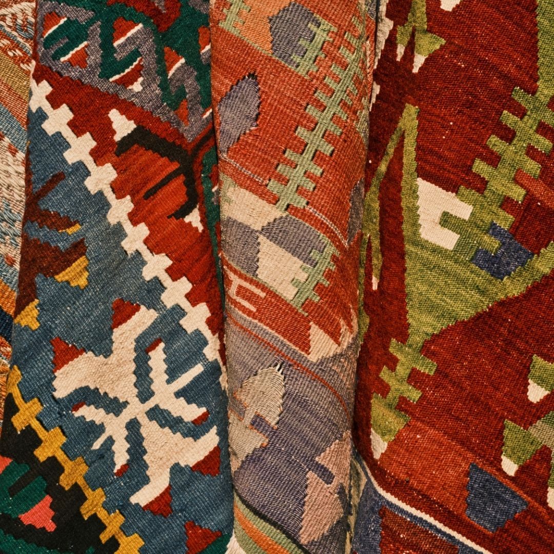 vibrant rugs that need cleaning 