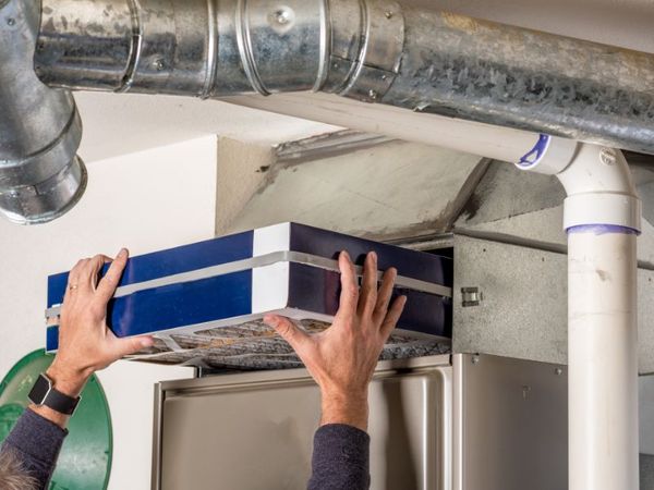 Installing a new filter