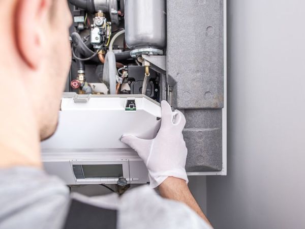Installing an hvac part