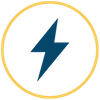 icon of lightning bolt