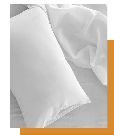 Pillow and Sheet