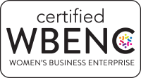 Certified WBENC (Woman's Business Enterprise)