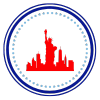 statue of liberty skyline icon statue of liberty skyline icon