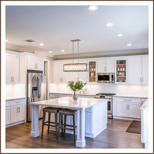 recently remodeled kitchen