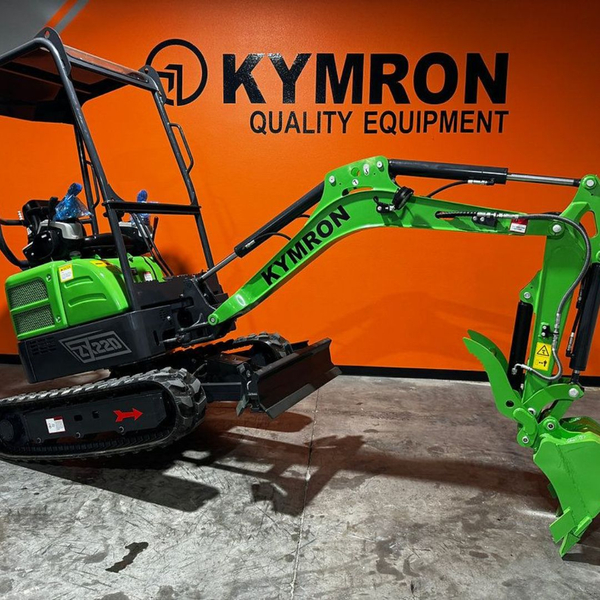 powerful Kymron excavator 