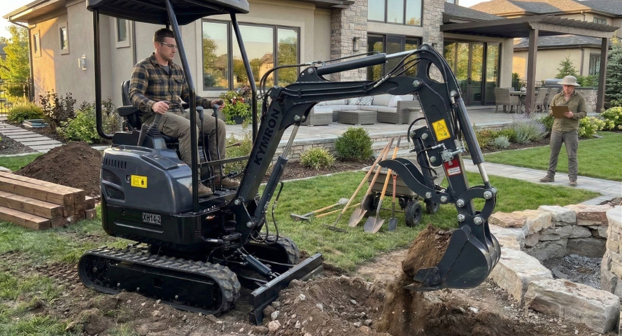 4 Backyard Projects You Can DIY with a Mini Excavator - hero.jpg
