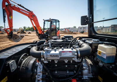 Kubota Excavator Engine