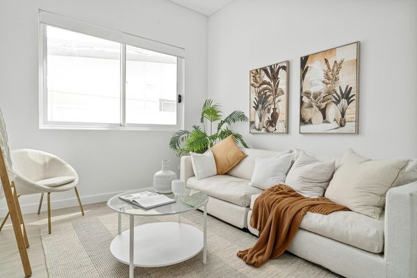 couch in a living room