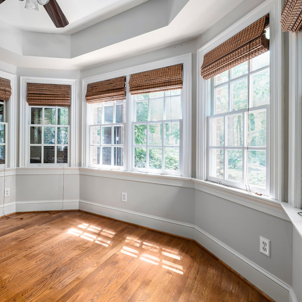 windows in a home.