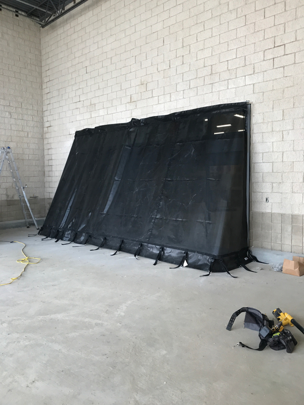 The Force 12™ Series 500 is a lightweight, easy to install, easy to store, flexible wind abatement screen that prevents glass breakage. This fabric material has a significant degree of translucence as well. Hendee Enterprises Force 12™ Series 500