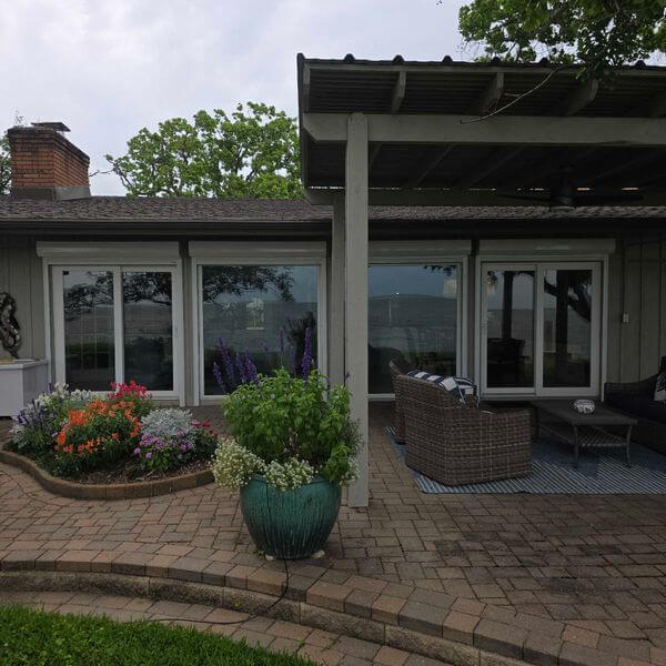 house with hurricane windows