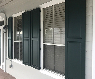 Raised Panel Shutters