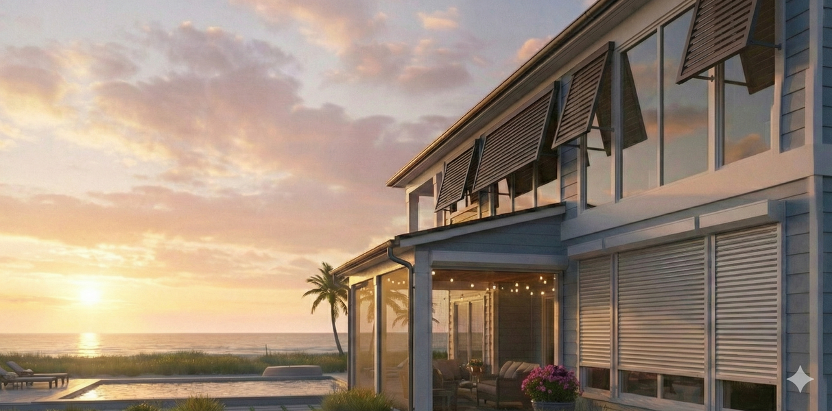 Houston Home With Hurricane Shutters, Hurricane Screens, and Patio Screens Houston Home With Hurricane Shutters, Hurricane Screens, and Patio Screens