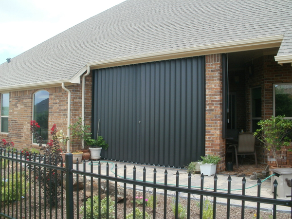 Floor & Ceiling Track Shutters