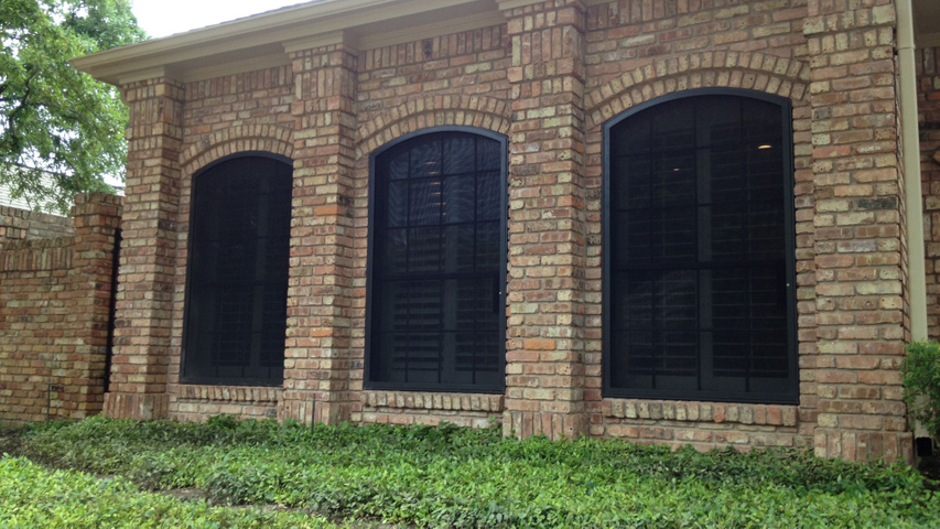 storm screens on large windows