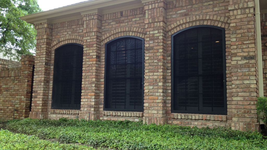 storm screens on large windows