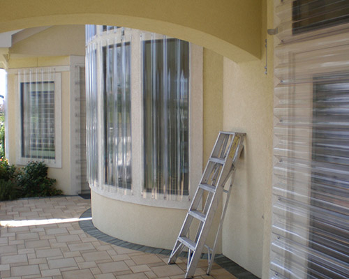 Removable hurricane panels offer cost-effective yet reliable protection against the destructive ravages of hurricanes and severe storms. These durable storm panels are a great alternative to using plywood to protect windows. They can be easily installed to provide you with the protection you need before a storm rolls in. Additionally, they can be removed and stored in a pinch after storms pass. We offer hurricane protection panels in durable and long-lasting materials like aluminum, galvanized steel, and polycarbonate. Hurricane Panels