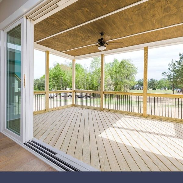 new residential deck