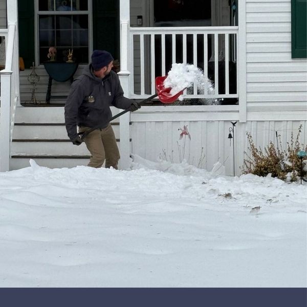 residential walkway snow removal
