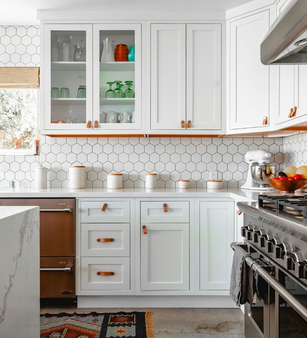 white new cabinets