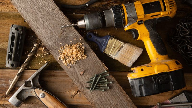 Image of wood working tools