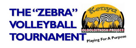 The Zebra Volleyball Tournament logo