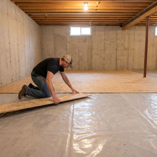 Installing a Vapor Barrier For Your Basement