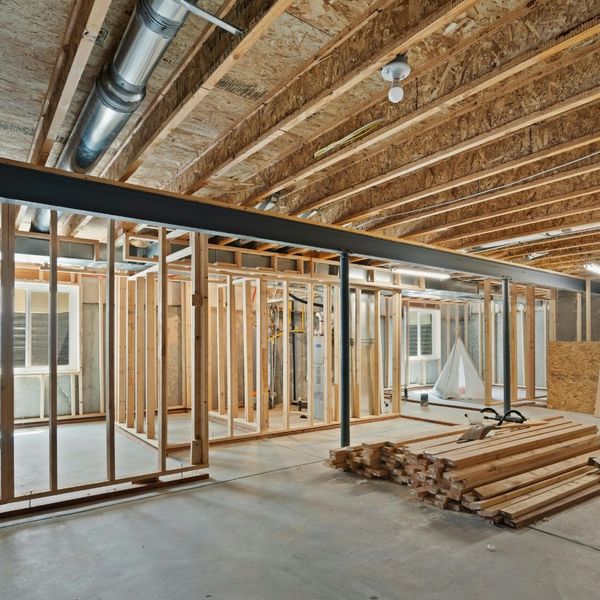 framing in basement 