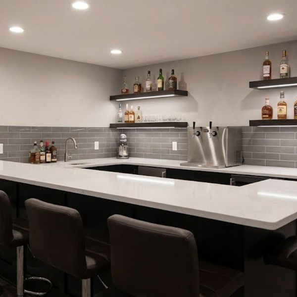 custom wet bar 