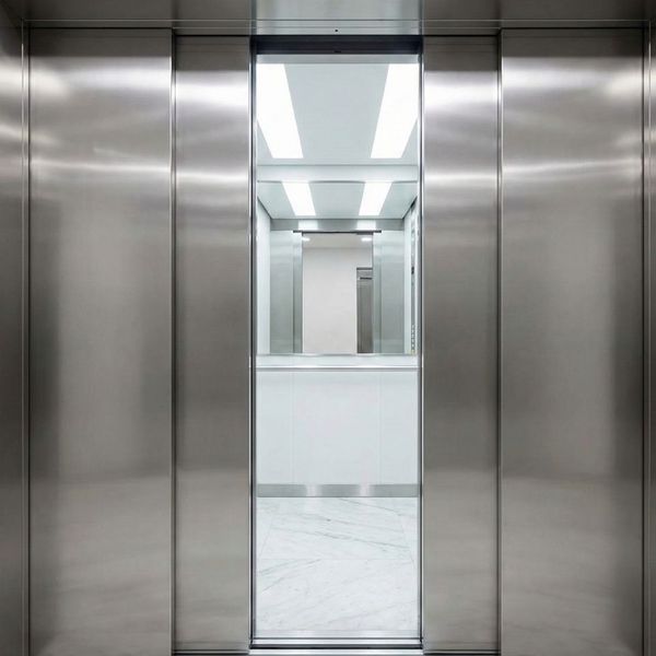 elevator doors opening