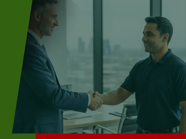 firm handshake symbolizing the trust and satisfaction building owners 