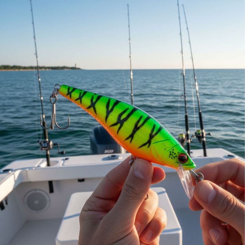 best fishing lures for pike and walleye All my pike lures, what do you suggest I buy(I am trying to catch more big  pike so it has to be at least 16cm+ but cannot weigh more than 100gr :