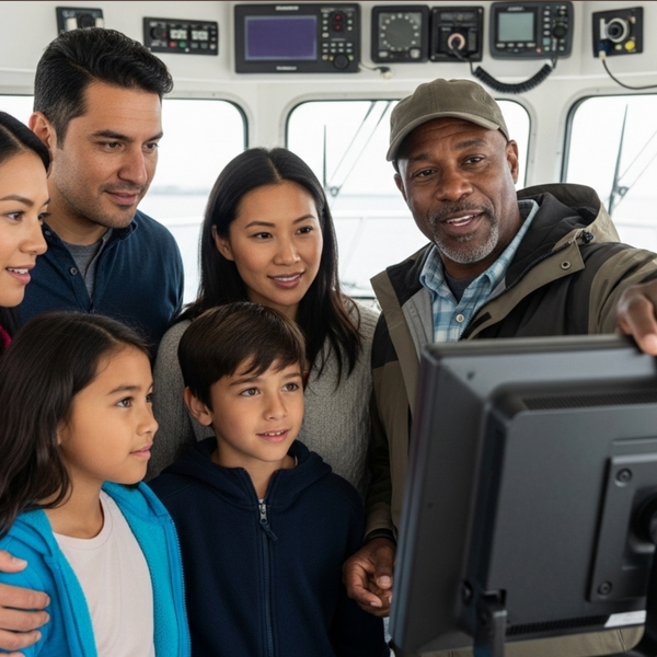 Captain Damon of About Time Charters explaining fishing strategy on a sonar screen. Screenshot 2025-08-27 at 11.25.51%E2%80%AFAM.png