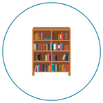 Bookshelf Icon