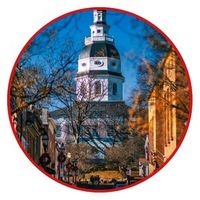 Maryland city capital building