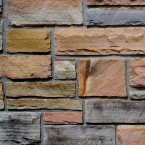 Stone wall for home