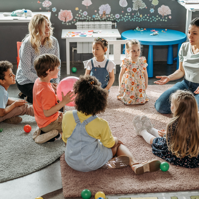 Children in a circle