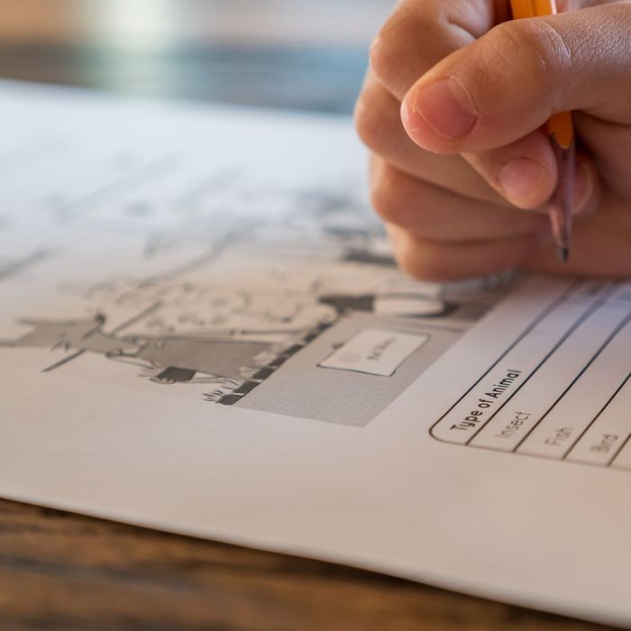 child writing child writing