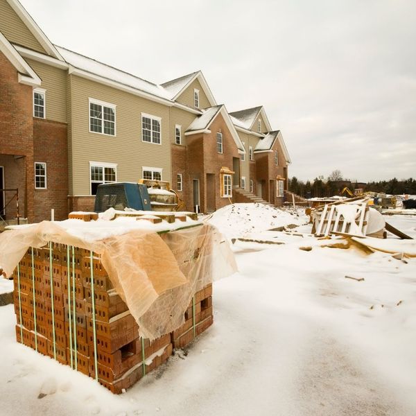 Winter House Construction