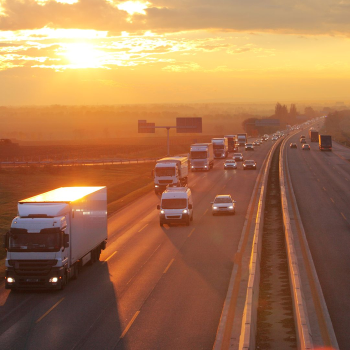 traffic on interstate