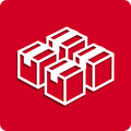 Packaged boxes icon
