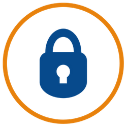 icon of a lock