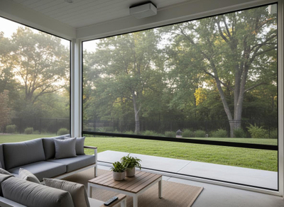 Motorized Patio Screen