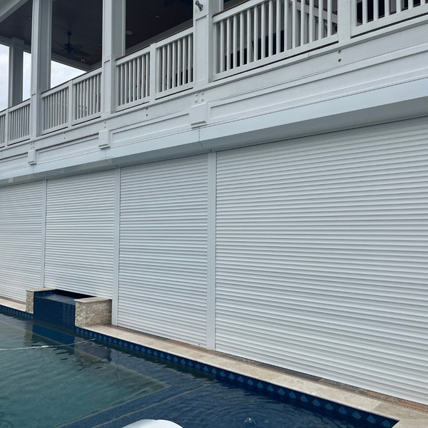 Roll down shutters