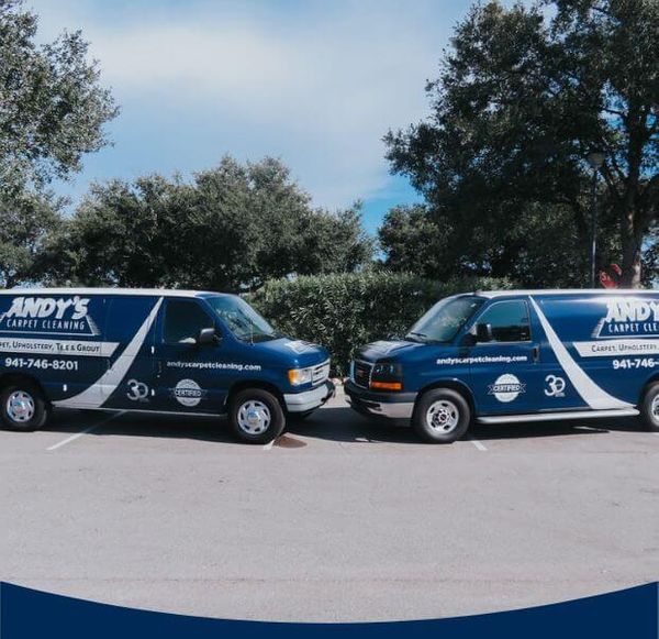 Andy's Carpet Cleaning Vans